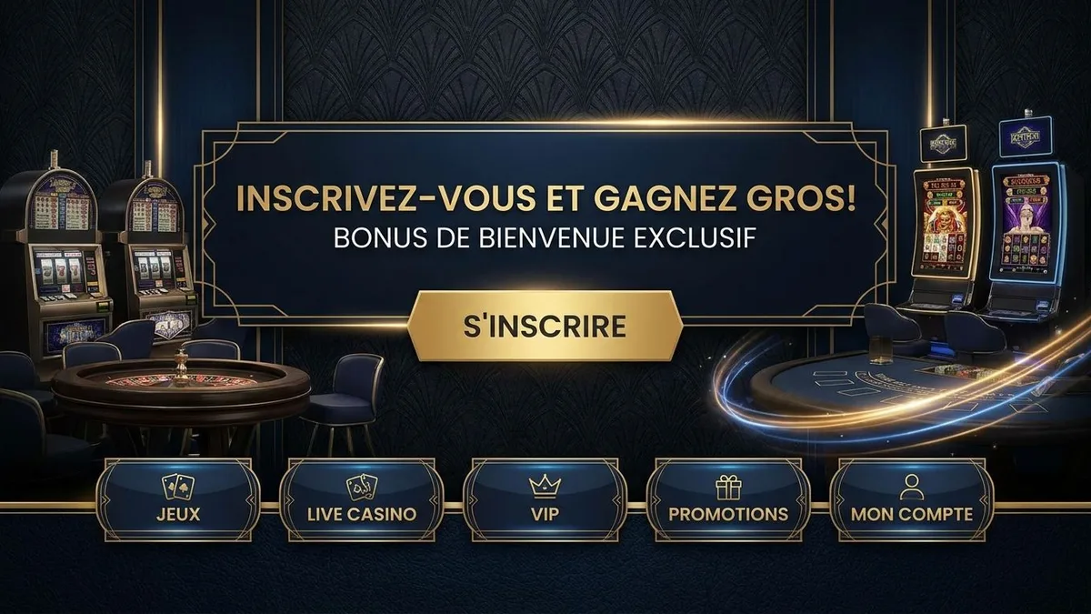 Inscription avec bonus